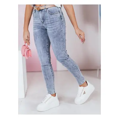 Spodnie damskie jeansowe skinny SKINLINE Dstreet