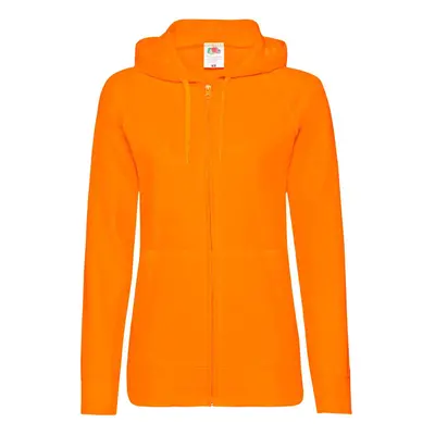 Orange hoodie Lady fit Fruit Of The Loom