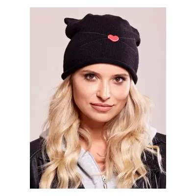 Cap kitten black