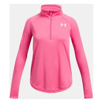 Dívčí tričko Under Armour Tech Graphic 1/2 Zip - Holky