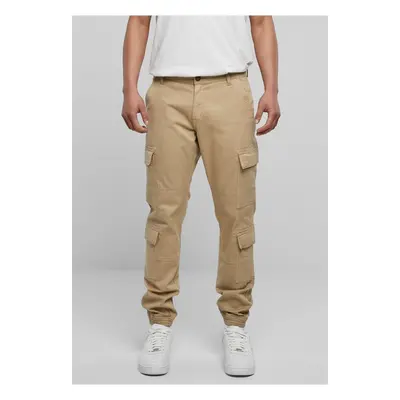 Double Cargo Twill Jogging Kalhoty warmsand