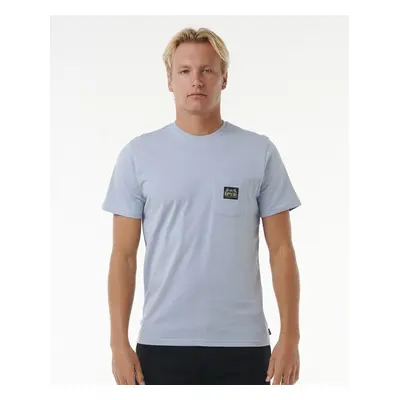 Tričko Rip Curl HORIZON BADGE SS TEE Spray Blue