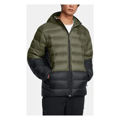 Pánská bunda Under Armour LEGEND DOWN HOODED JACKET-GRN - Pánské