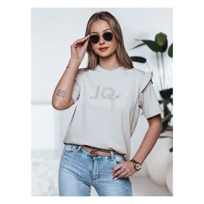 T-shirt damski JOY pistacjowy Dstreet