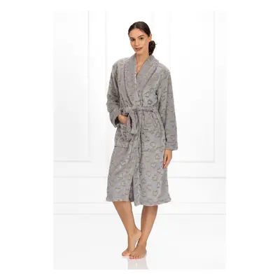 Zoe Grey Robe Grey