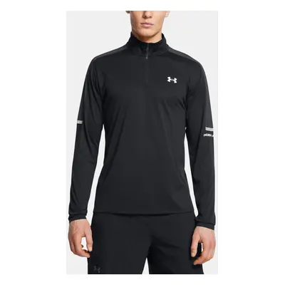 Pánské tričko Under Armour UA Tech Utility 1/4 Zip-BLK - Pánské