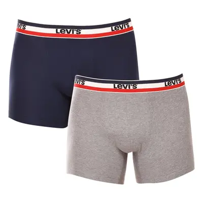 2PACK pánské boxerky Levis vícebarevné