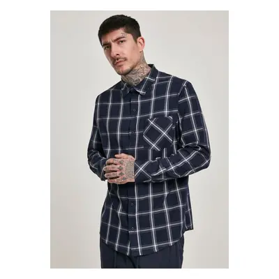 Basic Check Shirt navy/wht