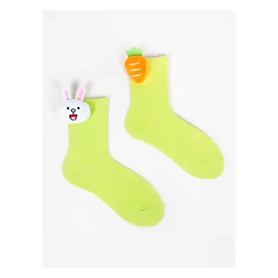 Yoclub Kids's Cotton Socks Patterns Colors SK-87/GIR/002