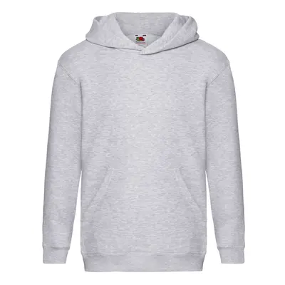 Szara bluza dziecięca Hooded Sweat Fruit of the Loom