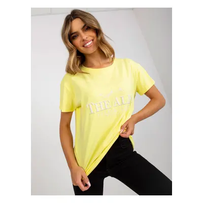 T-shirt-FA-TS-7720.43P-light yellow