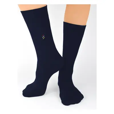 NOVITI Man's Socks SB004-M-52 Navy Blue