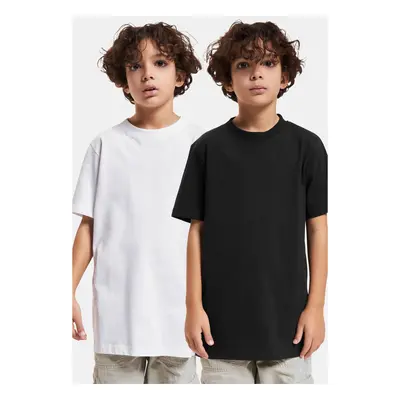 Boys Basic Tee 2-Pack white/black