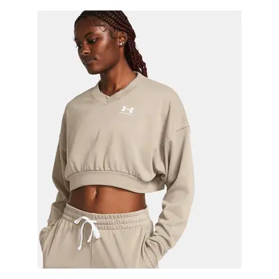 Dámská mikina Under Armour Rival Terry OS Crop Crew