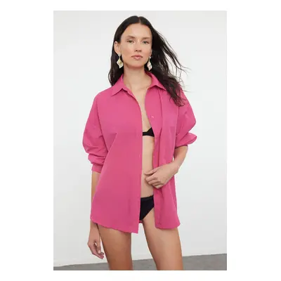 Trendyol Fuchsia Woven Shirt