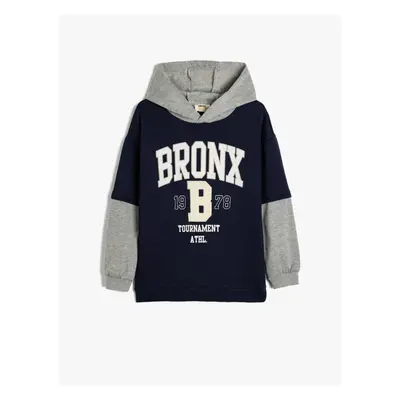 Koton Navy Blue Boy Sweatshirt