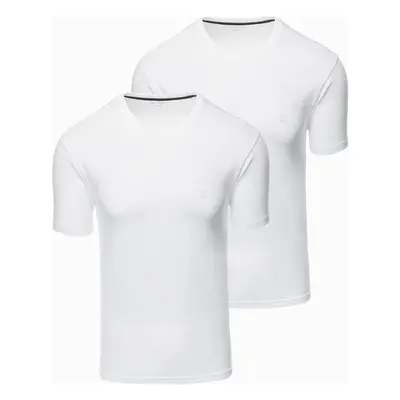 Ombre Set of men's t-shirts with round neckline