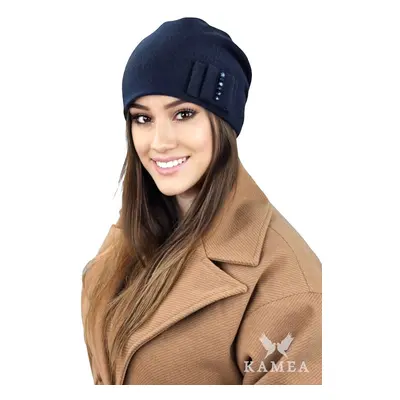 Kamea Woman's Hat K.22.068.12 Navy Blue