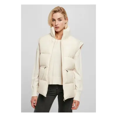 Dámská vesta Puffer Vest whitesand