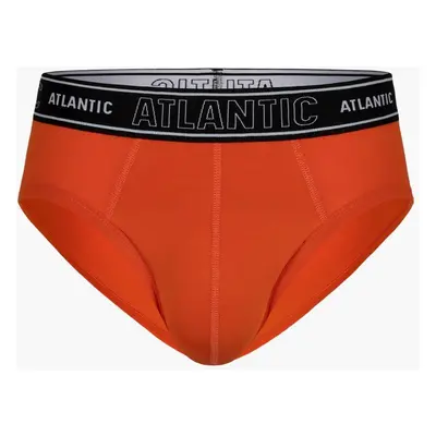 Pánské slipy ATLANTIC Magic Pocket - oranžové