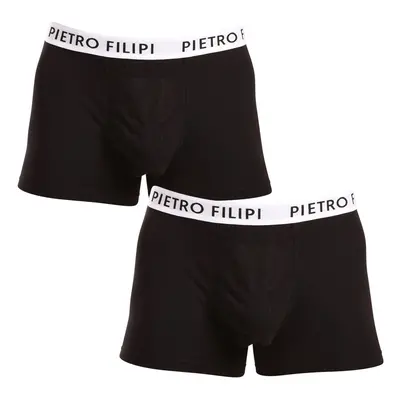 2PACK pánské boxerky Pietro Filipi černé