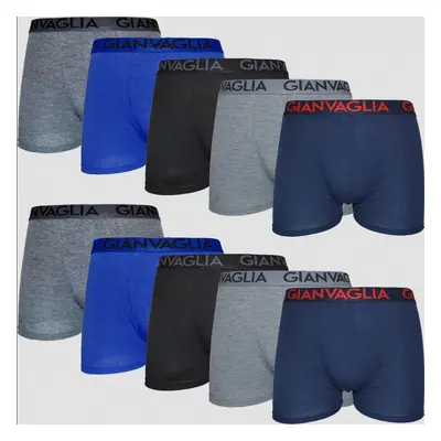 10PACK pánské boxerky Gianvaglia vícebarevné