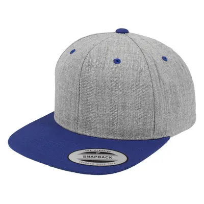 Klasický Snapback 2-Tone heather/Royal