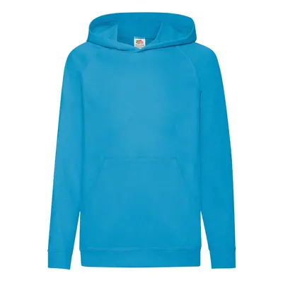 Blue Fruit of the Loom Kids Hoodie