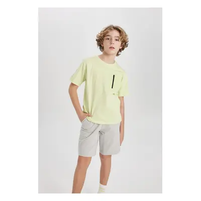 DEFACTO Boy's Crew Neck Short Sleeve T-Shirt