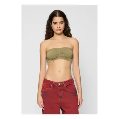 Dámské podprsenky Bandeau 2-Pack khaki+khaki