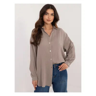 Shirt-D70032M11066D1-dark beige