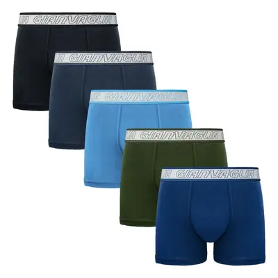 5PACK pánské boxerky Gianvaglia vícebarevné