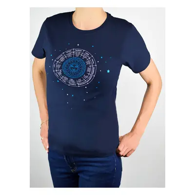 NOVITI Woman's T-shirt TT011-W-01 Navy Blue