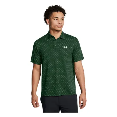 UA Playoff 3.0 Printed Polo-GRN