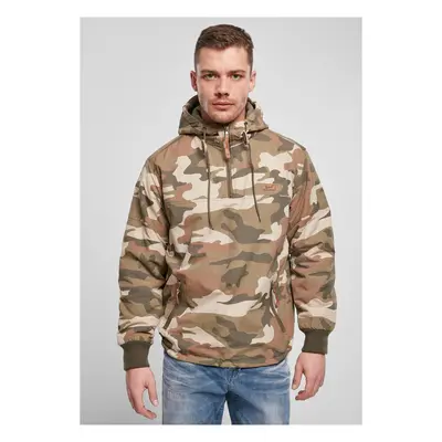 Dřevěná kamufláž Pull Over Windbreaker