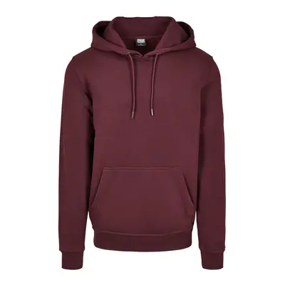 Basic Sweat Hoody redwine