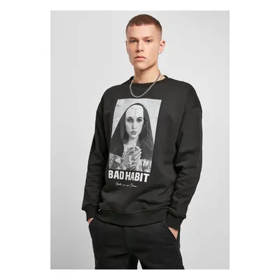 Bad Habit Crewneck černý