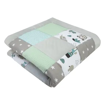 Medi Partners Crawling Blanket 100% Cotton Multifunctional Thick Soft Play mat