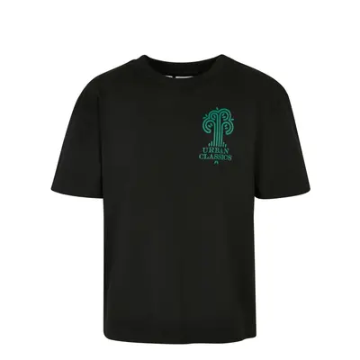 Boys Organic Tree Logo Tee černé