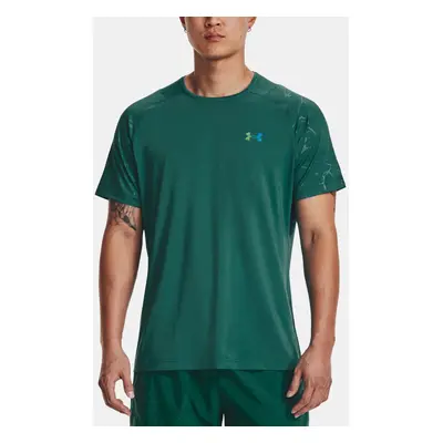 Under Armour Tričko UA Rush Emboss SS-GRN - Pánské