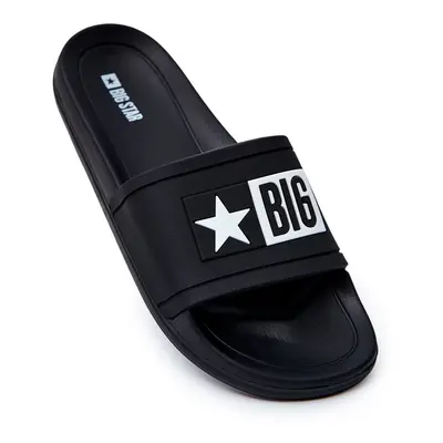 BIG STAR SHOES Pánské Klasické Nazouváky Big Star Černé