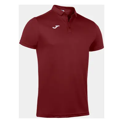 Pánské polo tričko Joma Polo Shirt Hobby S/S Burgundy