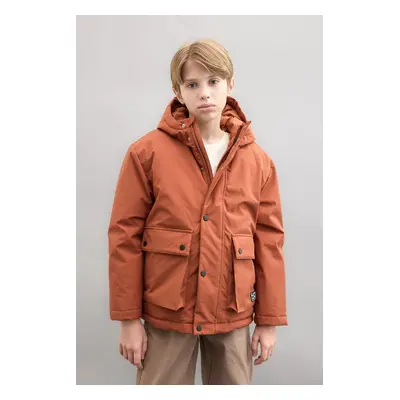 DEFACTO Boy Water Repellent Hooded Coat