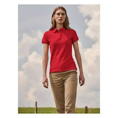 Red Polo Shirt 65/35 Polo Fruit of the Loom