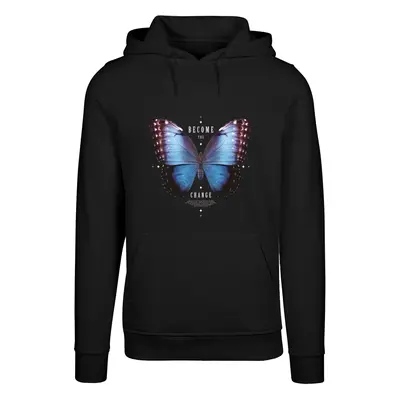 Pánská mikina Become The Change Butterfly Hoody černá