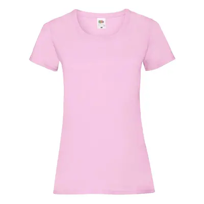 Pink Valueweight Fruit of the Loom T-shirt