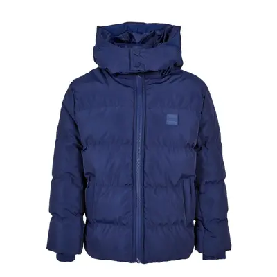 Chlapecká bunda Puffer s kapucí spaceblue