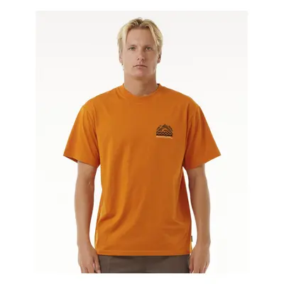 Tričko Rip Curl VAPORCOOL SEARCH TREK TEE Orange Amber