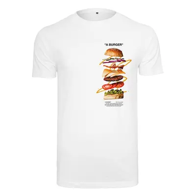 Burger Tee bílé