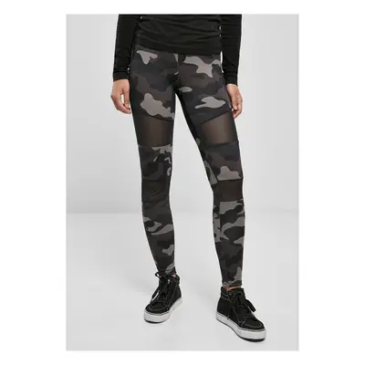 Dámské legíny Camo Tech Mesh darkcamo/blk